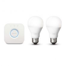 Philips Hue zestaw startowy (2 żarówki LED + mostek) 2x9,5W E27 2700K